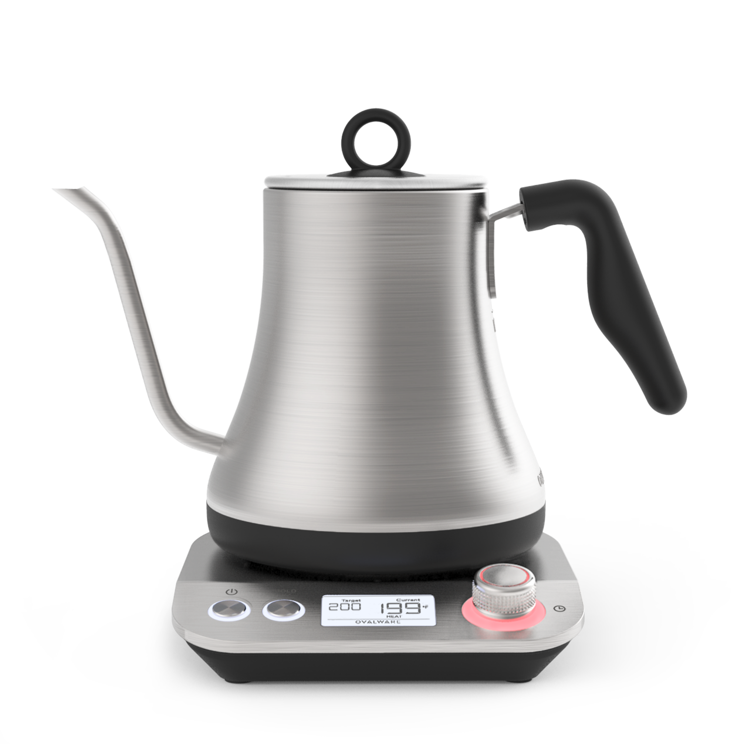 Ovalware - Stainless Steel Electric Pour Over Kettle | Variable Temp Control