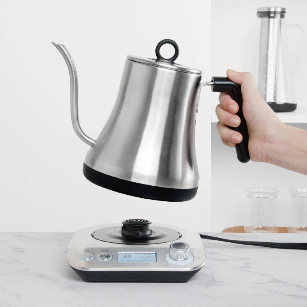 Ovalware - Stainless Steel Electric Pour Over Kettle | Variable Temp Control