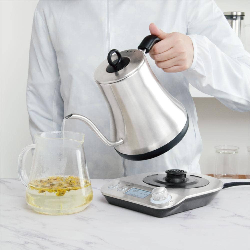 Ovalware - Stainless Steel Electric Pour Over Kettle | Variable Temp Control